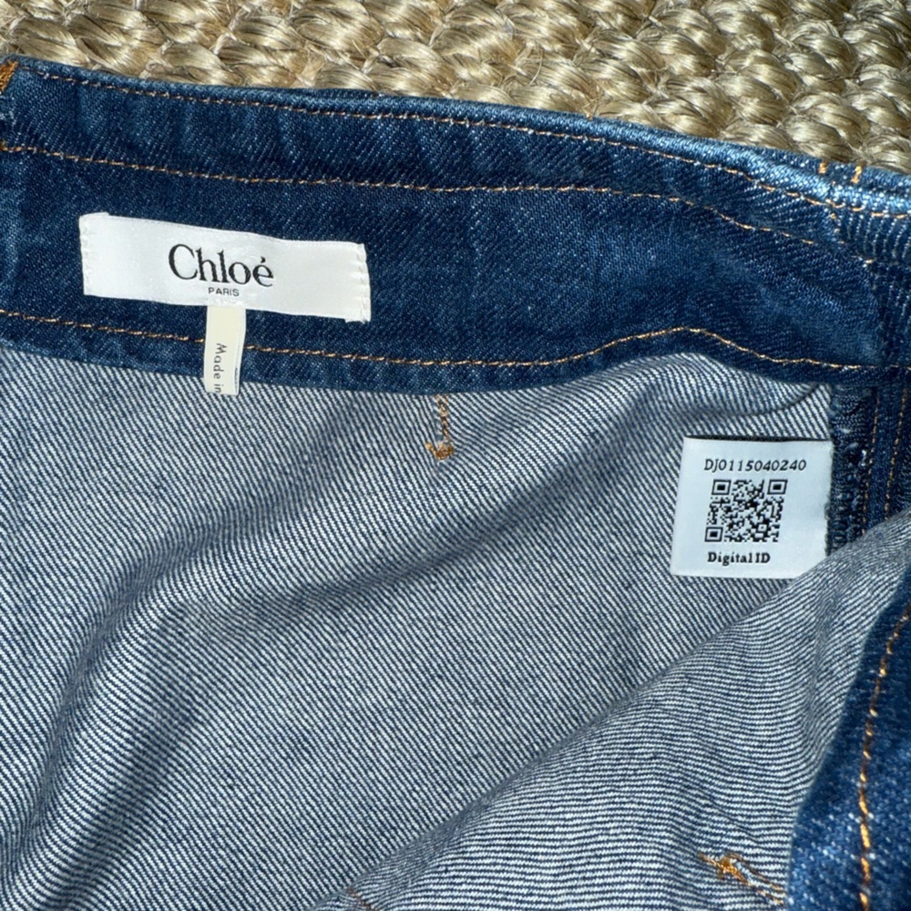 Chloe Denim Midi Skirt Night blue - Picture 11 of 13
